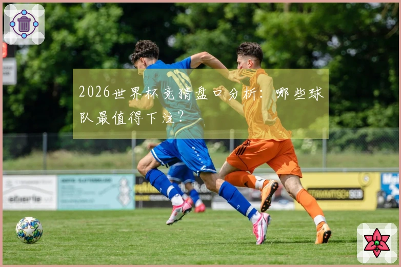 2026世界杯竞猜盘口分析：哪些球队最值得下注？